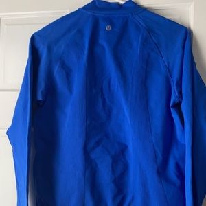 Lululemon bomber wild bluebell size 10